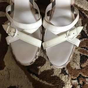 Burberry | Shoes | Authenticity Burberry Wedges | Poshmark